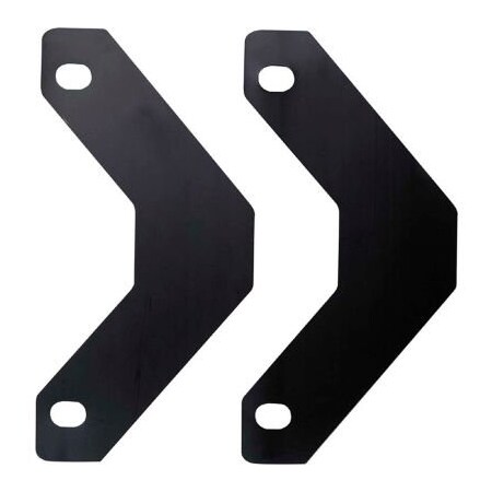 Avery Dennison Avery Triangle-Shaped Sheet Lifters, 8-1/2inW x 11inH, Black, 2/PK 75225